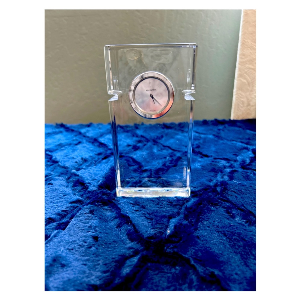 Waterford Crystal Seiko Table Clock